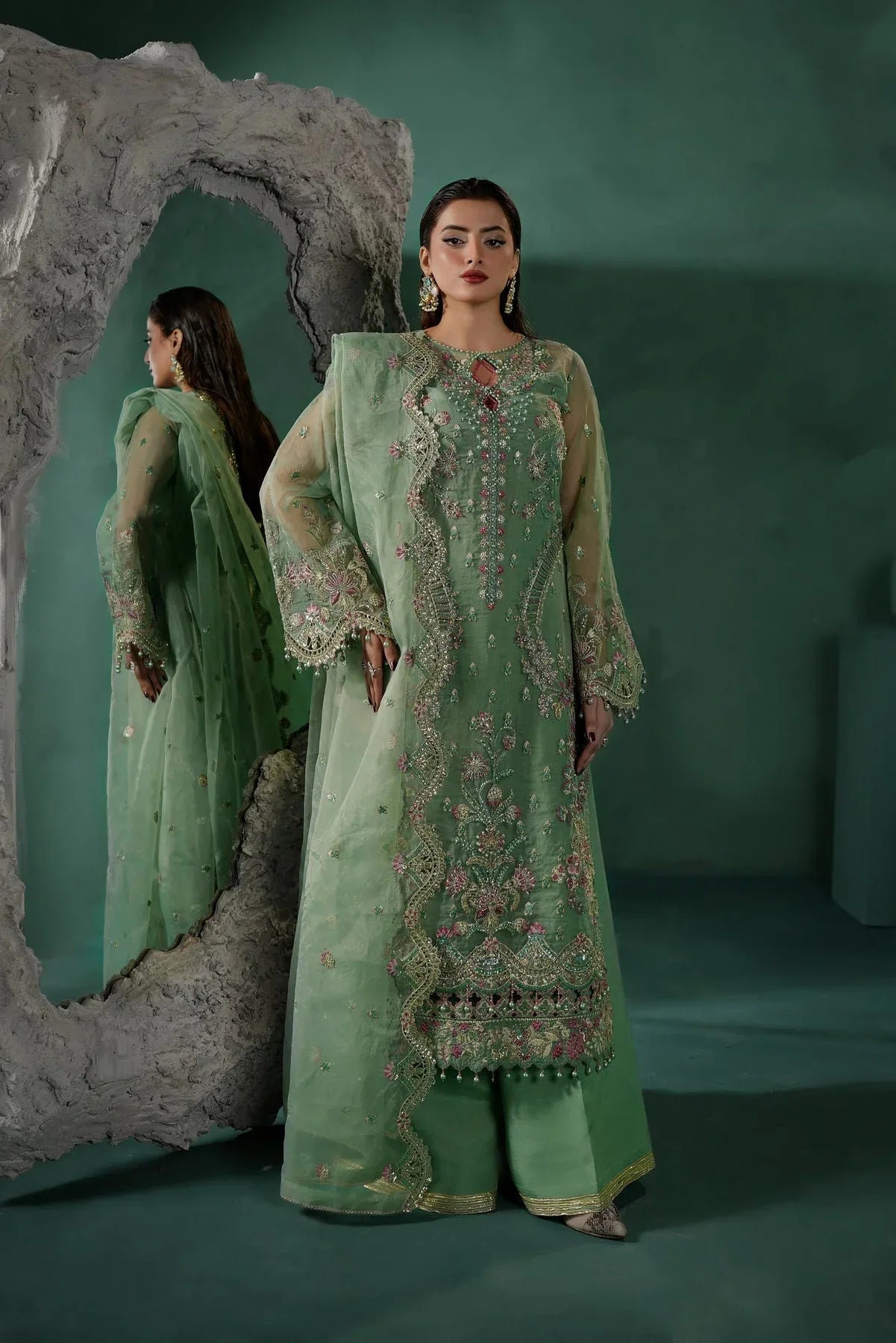 Maryams | Tabeer Luxury Collection | ZAFEERA  TBR-8020 - Aqsa Fabrics