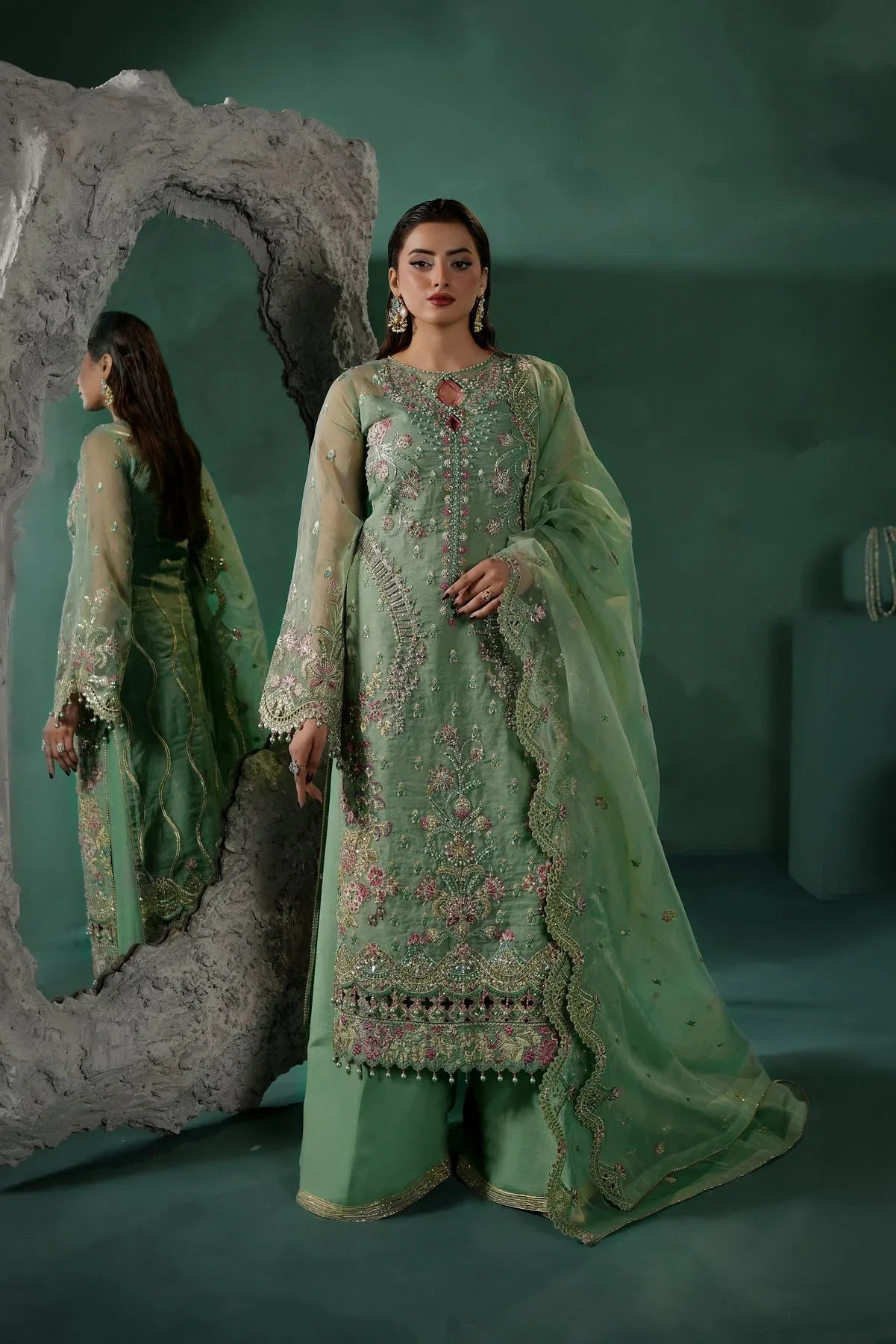 Maryams | Tabeer Luxury Collection | ZAFEERA  TBR-8020 - Aqsa Fabrics