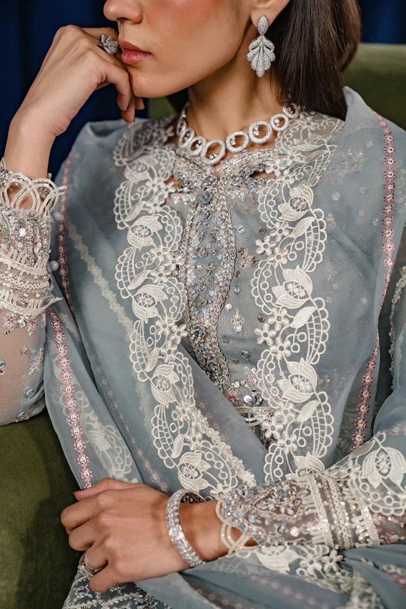 Qalamkar | Luxe Pret | CR-03 NOURA - Aqsa Fabrics