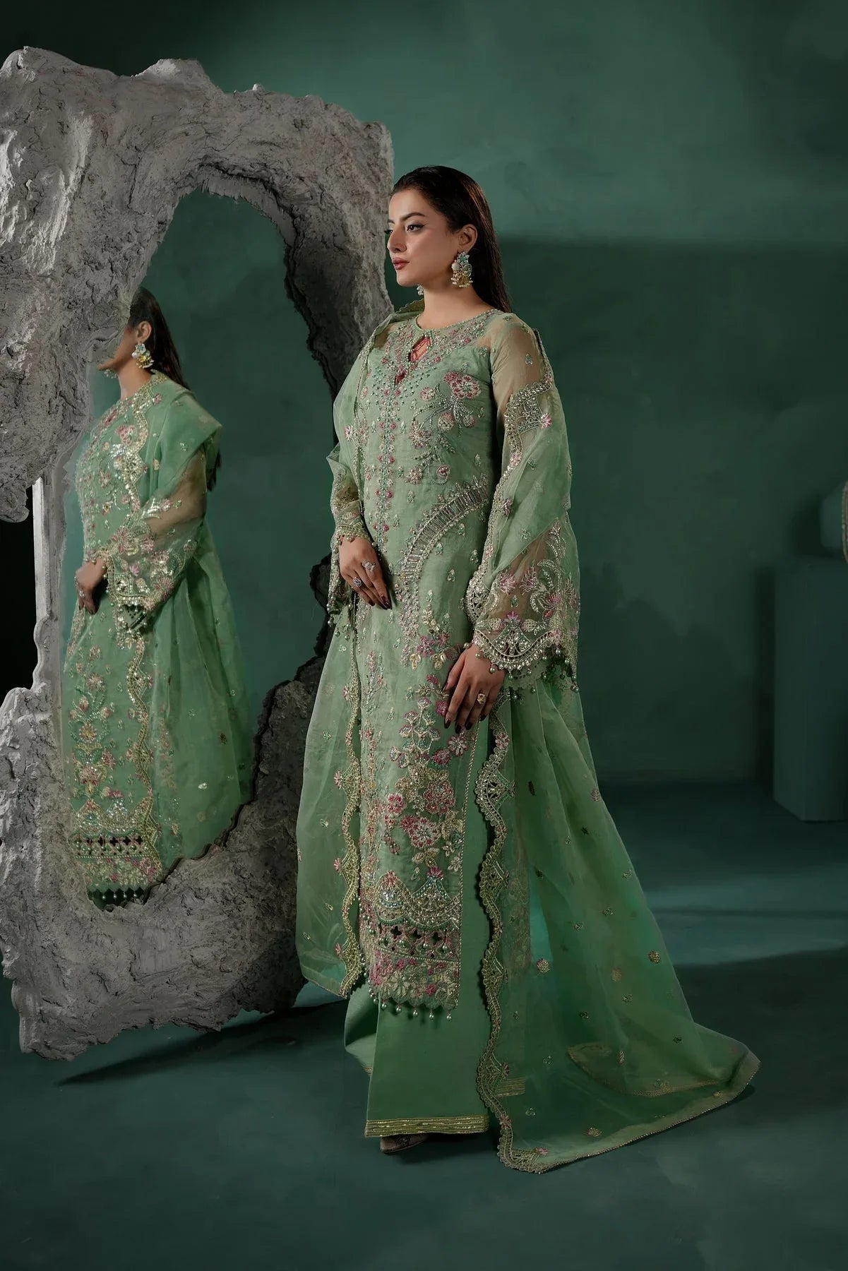 Maryams | Tabeer Luxury Collection | ZAFEERA  TBR-8020 - Aqsa Fabrics