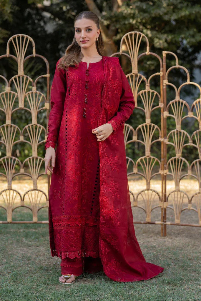 Florent | Chikankari Eid 25 | FLC- 4B - Aqsa Fabrics