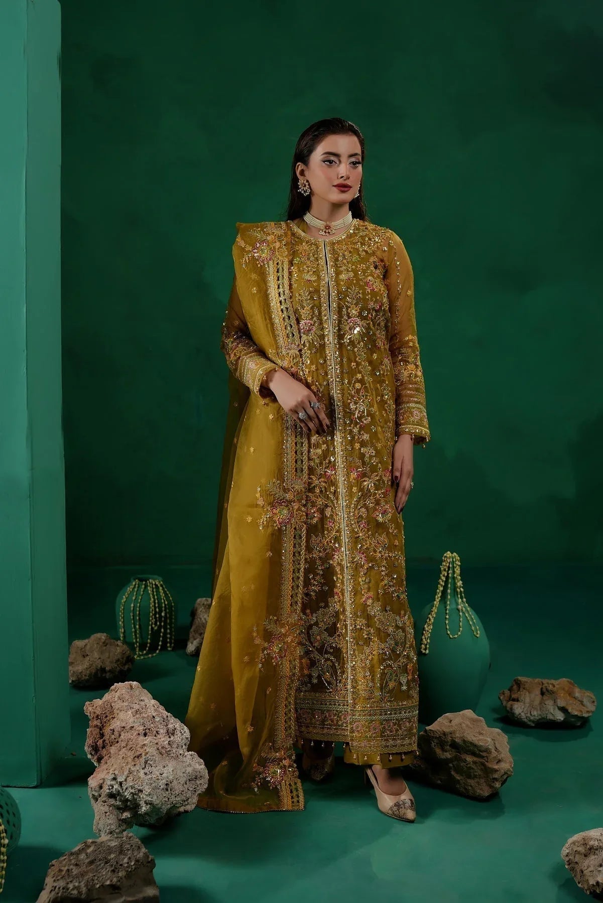 Maryams | Tabeer Luxury Collection |  ANVIRA  TBR-8012 - Aqsa Fabrics