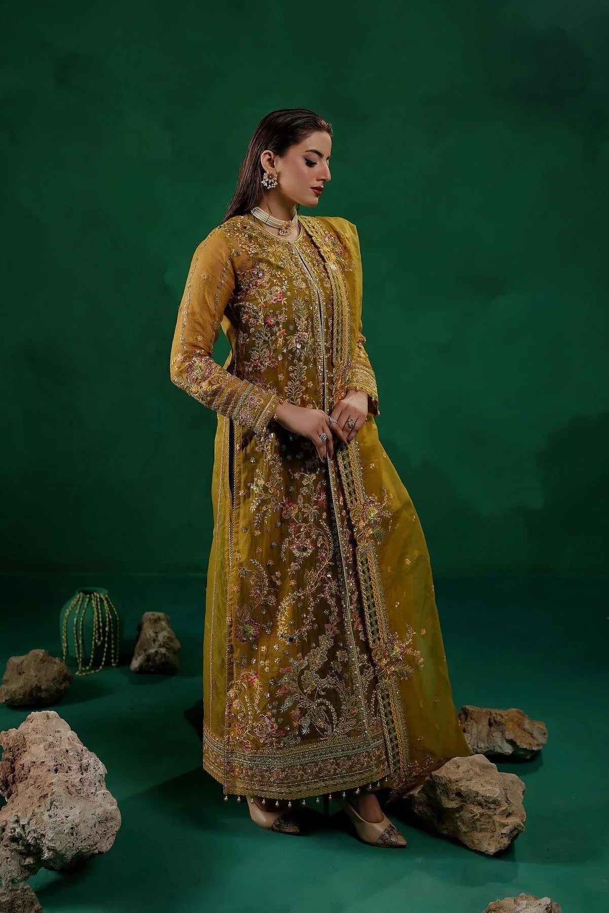 Maryams | Tabeer Luxury Collection |  ANVIRA  TBR-8012 - Aqsa Fabrics