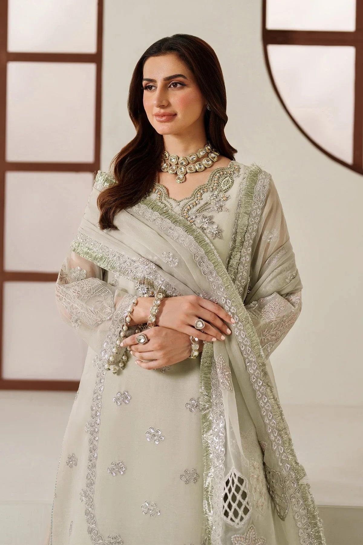 Alizeh | Reena Handmade 25 | AF-HM-4048-Nashmia - Aqsa Fabrics
