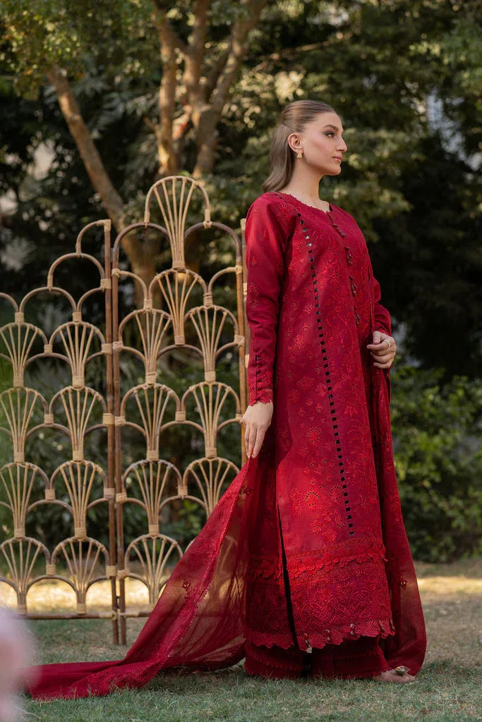 Florent | Chikankari Eid 25 | FLC- 4B - Aqsa Fabrics