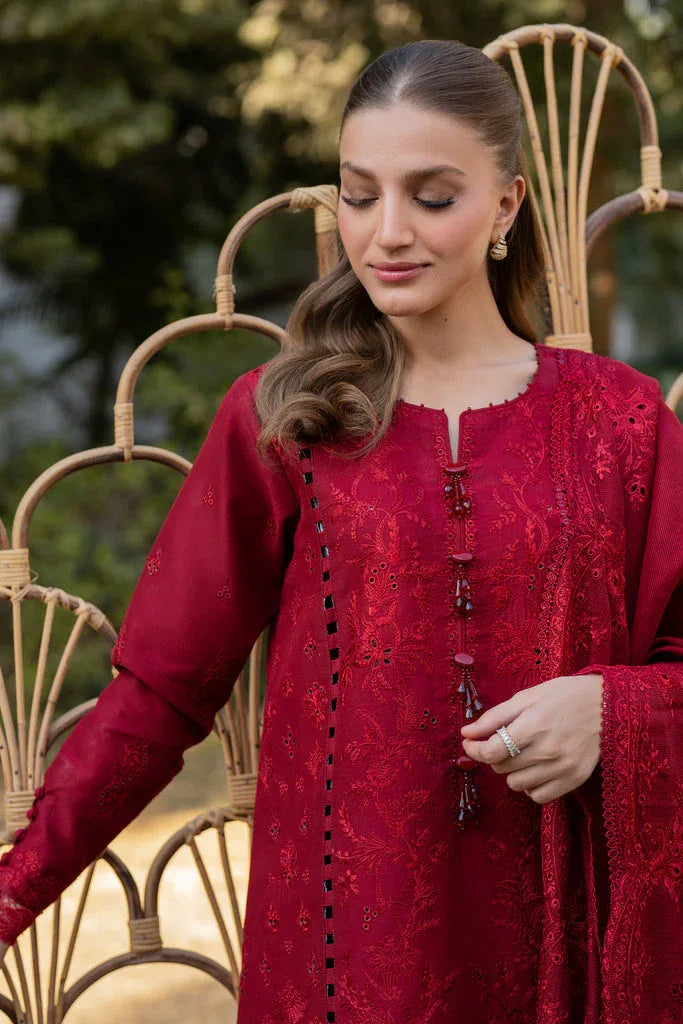 Florent | Chikankari Eid 25 | FLC- 4B - Aqsa Fabrics
