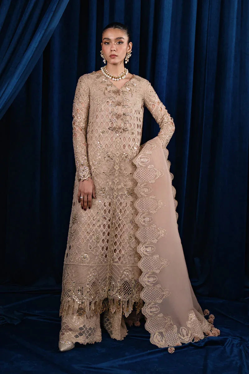 Qalamkar | Luxe Pret | CR-02 MARIYA - Aqsa Fabrics