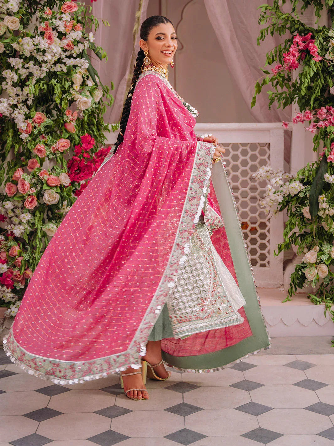 Faiza Faisal | Heeriye Luxury Formals | Alaya - Aqsa Fabrics