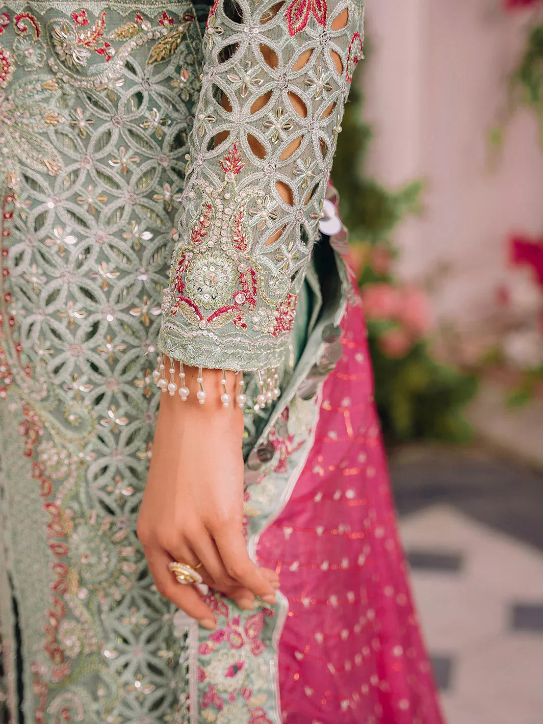 Faiza Faisal | Heeriye Luxury Formals | Alaya - Aqsa Fabrics