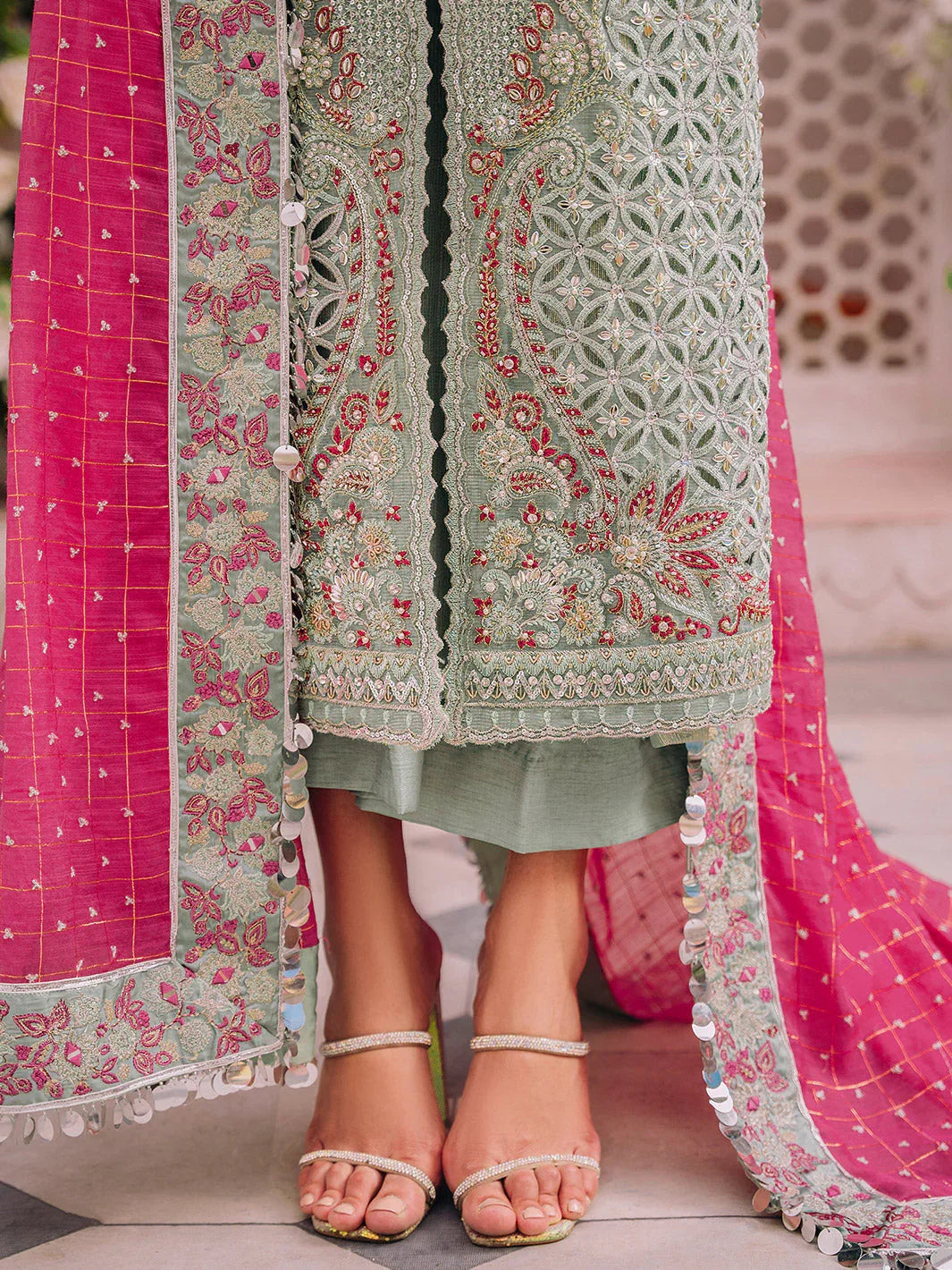 Faiza Faisal | Heeriye Luxury Formals | Alaya - Aqsa Fabrics