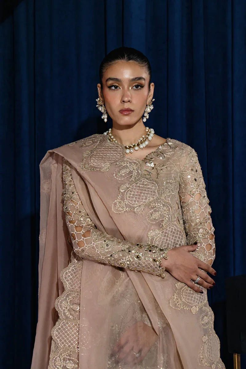 Qalamkar | Luxe Pret | CR-02 MARIYA - Aqsa Fabrics