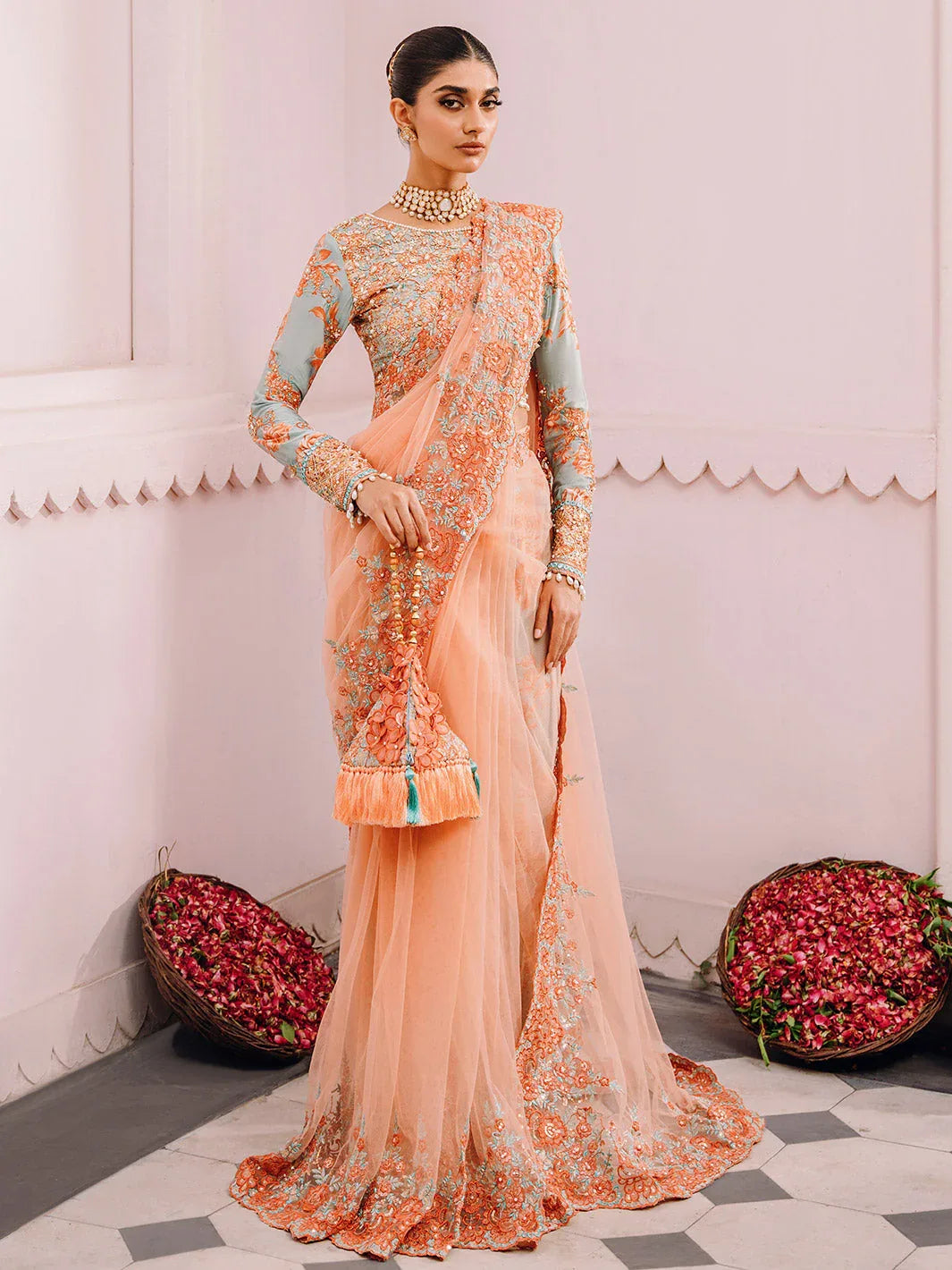 Faiza Faisal | Heeriye Luxury Formals | Aroosa - Aqsa Fabrics