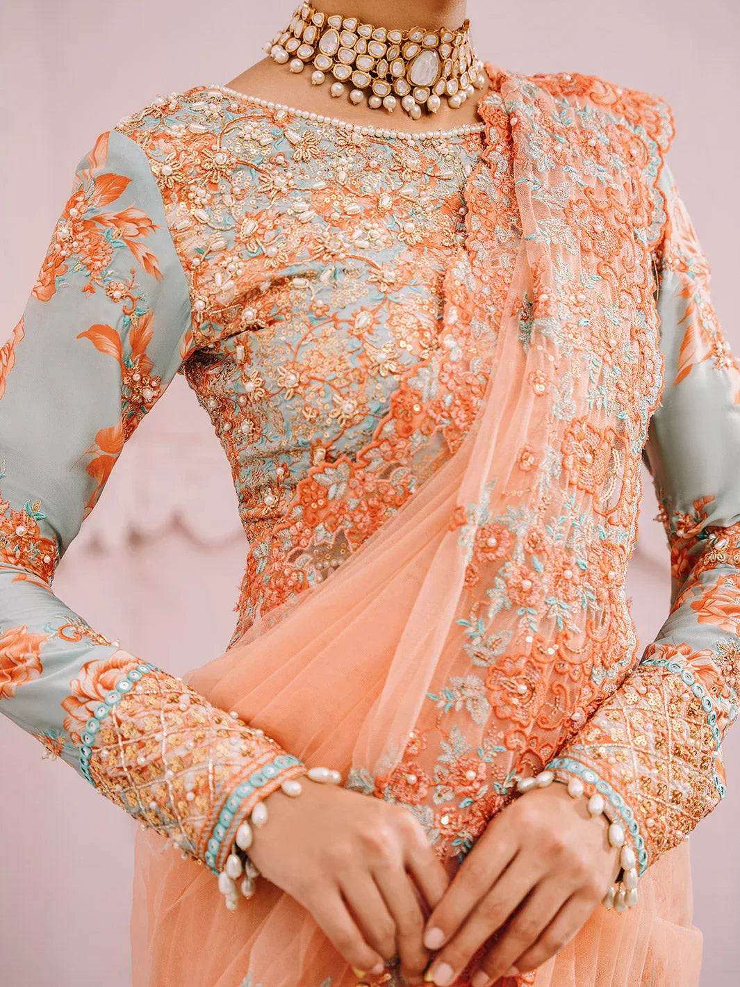 Faiza Faisal | Heeriye Luxury Formals | Aroosa - Aqsa Fabrics