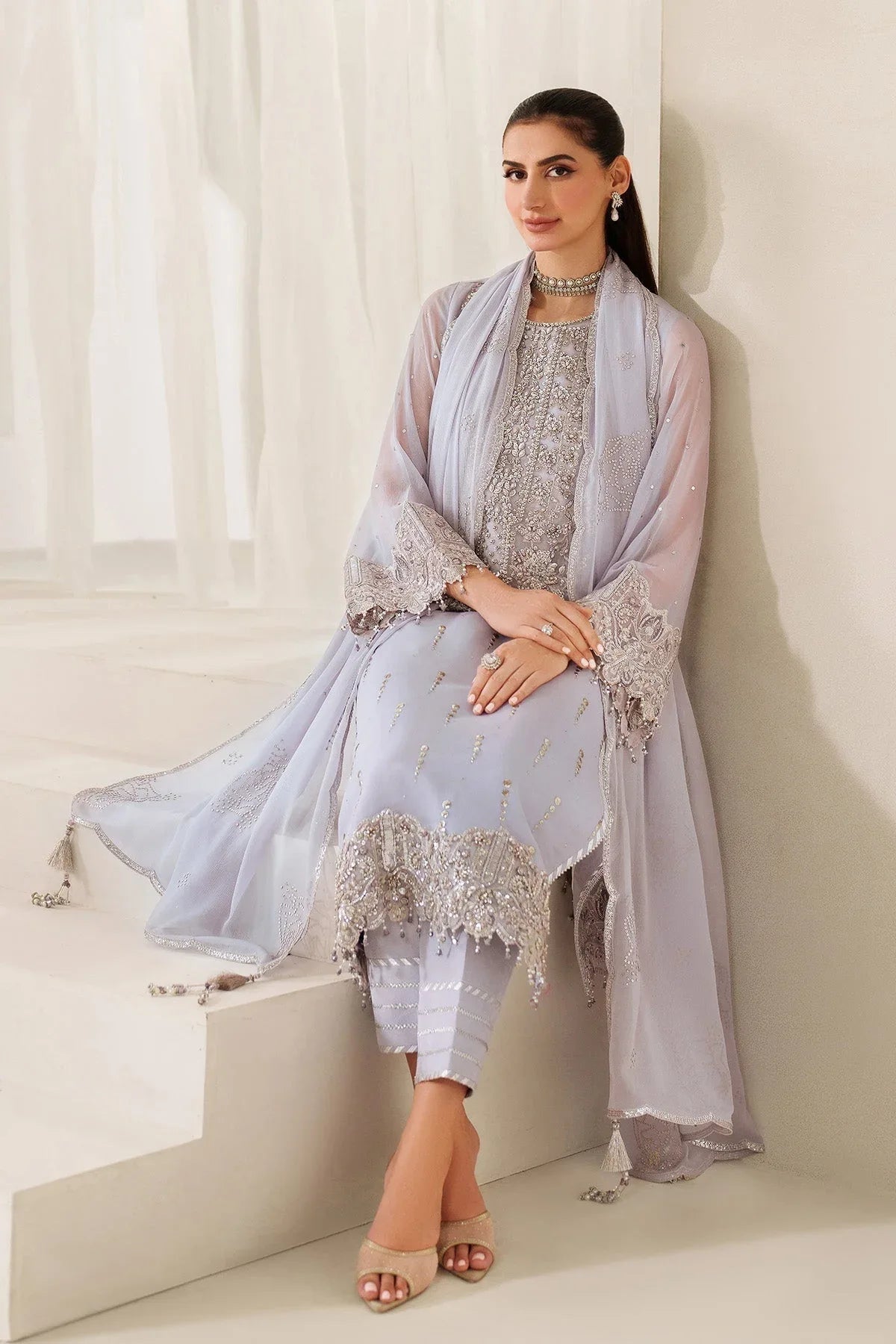 Alizeh | Reena Handmade 25 | AF-HM-4050-Feeha - Aqsa Fabrics