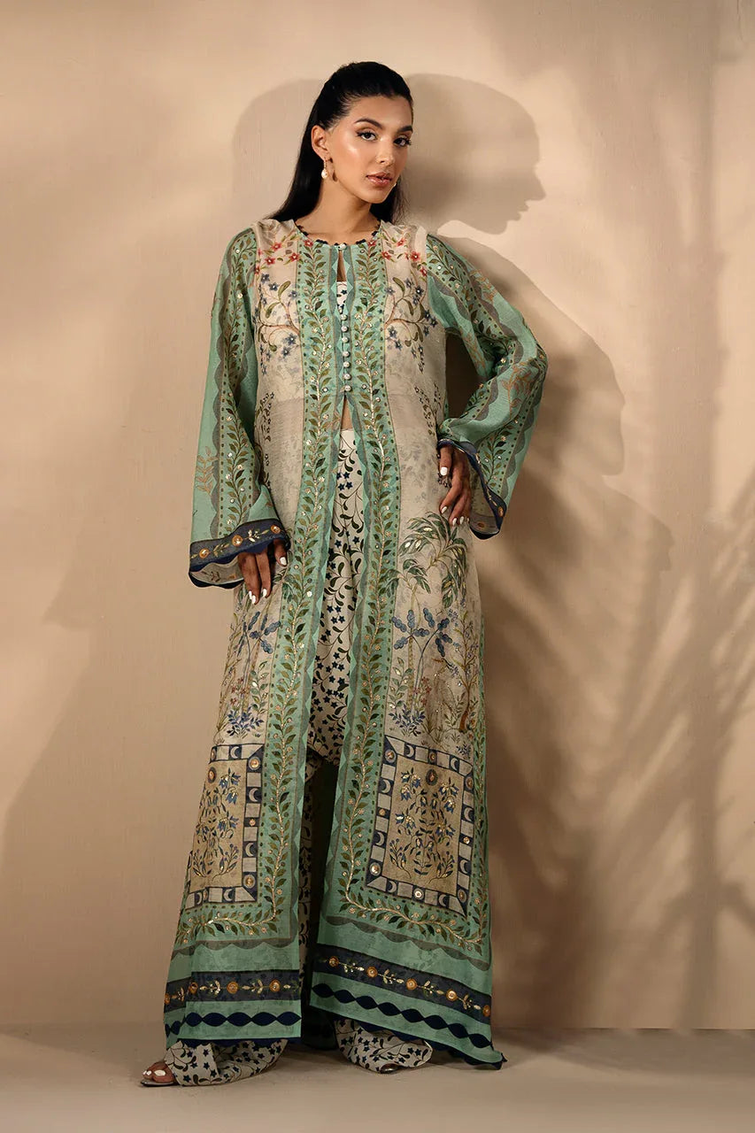 Sania Maskatiya | Fall Festive Glimmer | Hana - Aqsa Fabrics