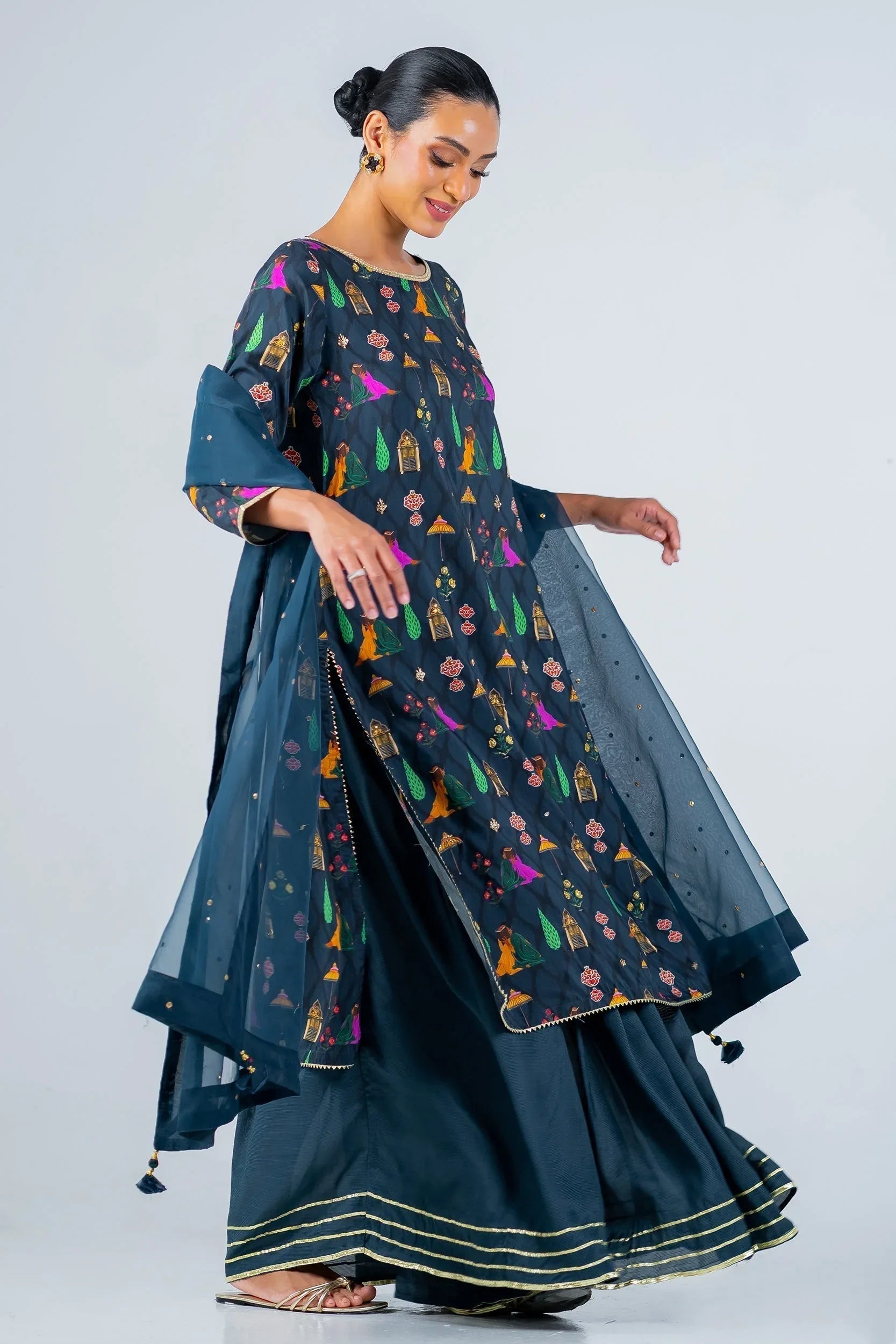 Ego | Diva Premium | KHIRKI 3 PIECE - Aqsa Fabrics