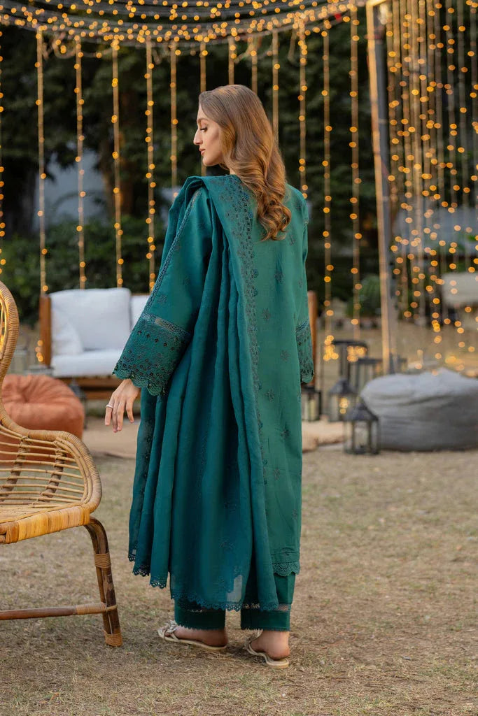 Florent | Chikankari Eid 25 | FLC- 8A - Aqsa Fabrics