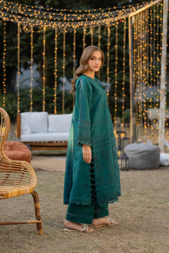 Florent | Chikankari Eid 25 | FLC- 8A - Aqsa Fabrics