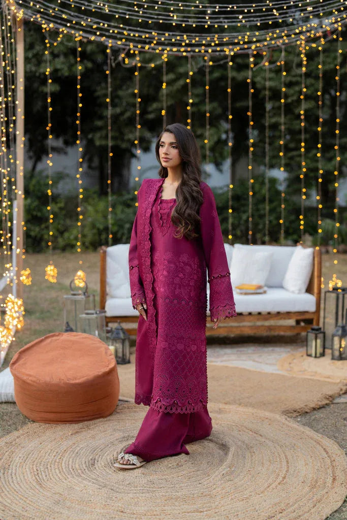 Florent | Chikankari Eid 25 | FLC- 5A - Aqsa Fabrics