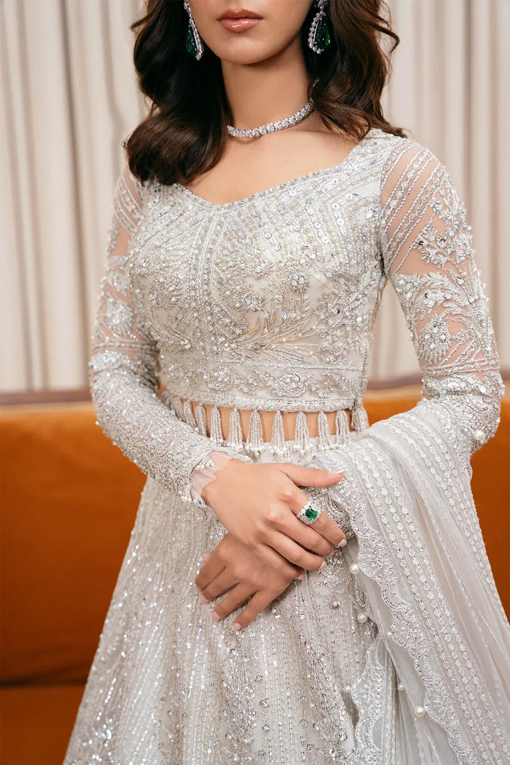 Saira Rizwan | Festive Formals 24 | LIARA-SRF-D-01 - Aqsa Fabrics