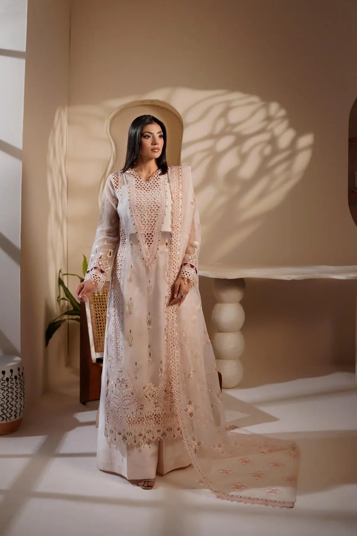 Maryams | Noir Luxe | SAMIRA-NOR-1404 - Aqsa Fabrics