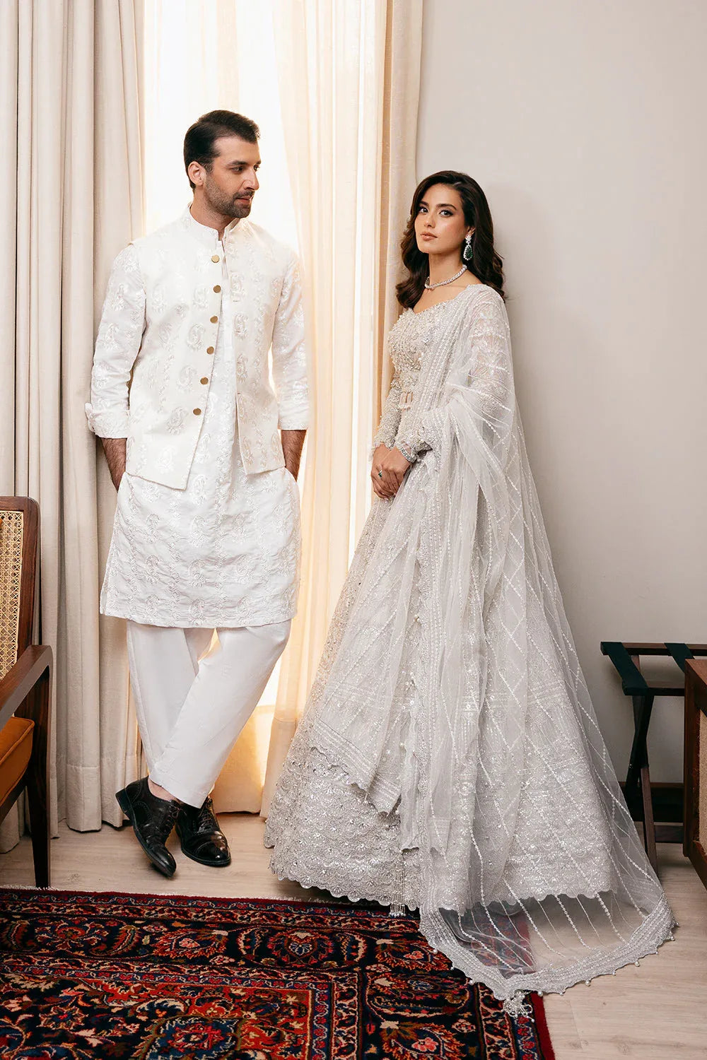 Saira Rizwan | Festive Formals 24 | LIARA-SRF-D-01 - Aqsa Fabrics