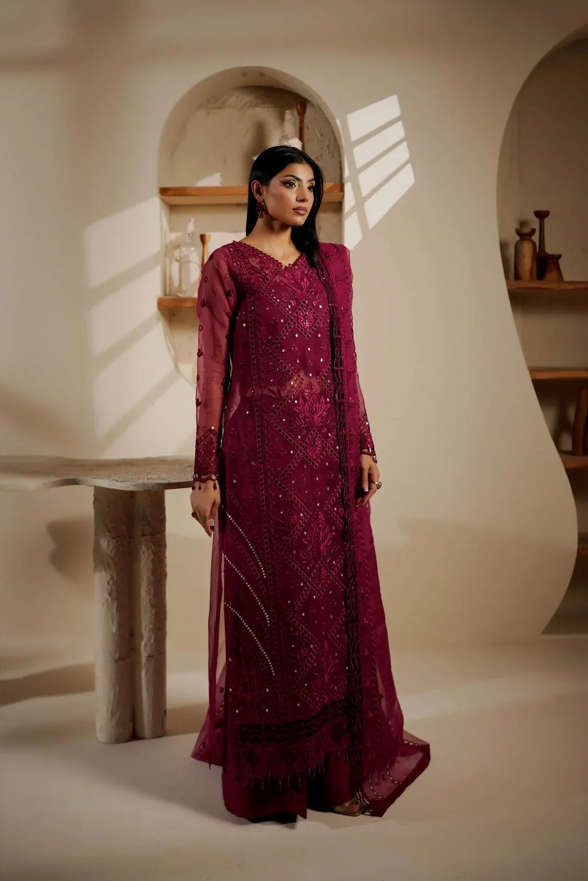 Maryams | Noir Luxe | IRELEEN-NOR-1401 - Aqsa Fabrics