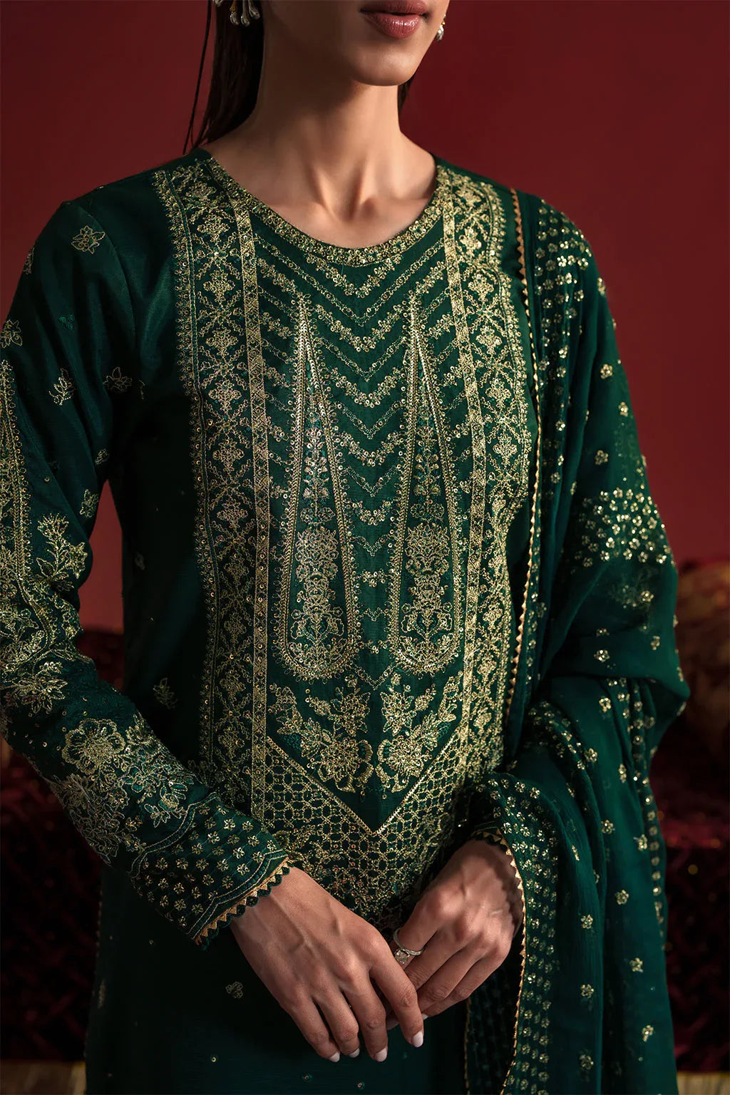 Neeshay | New Shagun | MEHVAR - Aqsa Fabrics