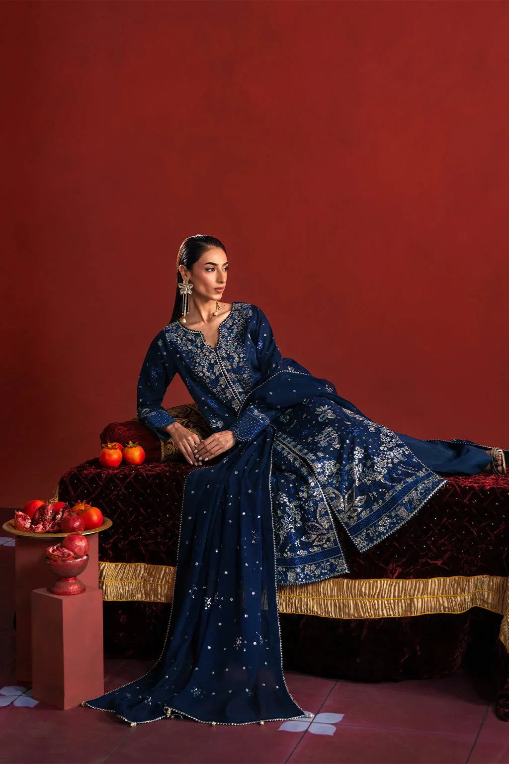 Neeshay | New Shagun | FALAQ - Aqsa Fabrics