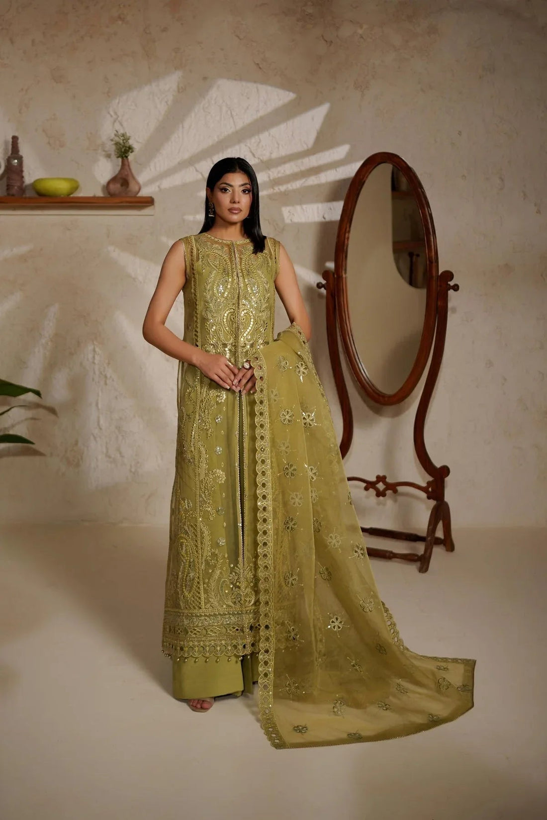 Maryams | Noir Luxe | GLORIANA-NOR-1406 - Aqsa Fabrics