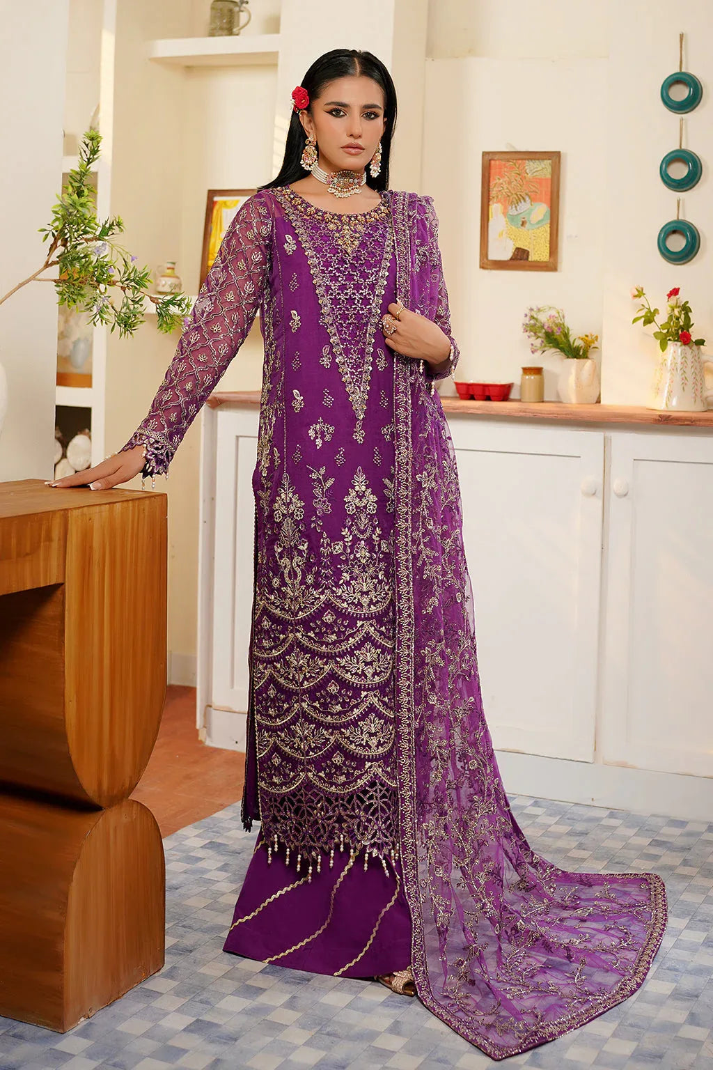 Maryams | Hayat Wedding Formal | EVELEEN - Aqsa Fabrics