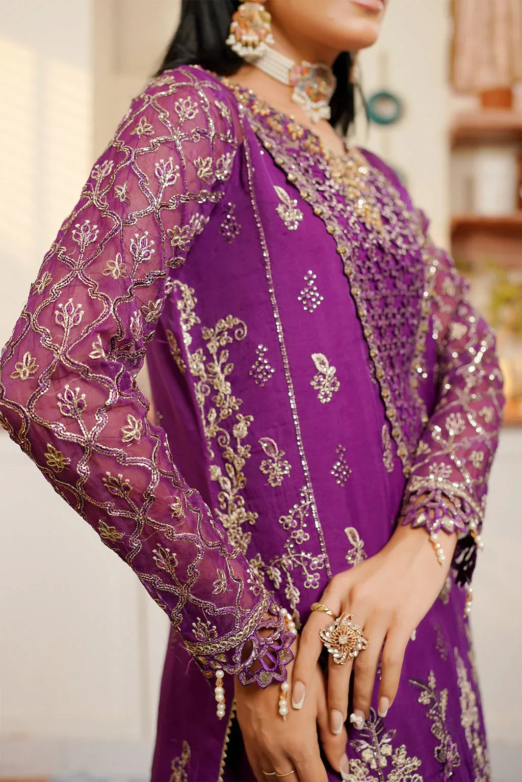 Maryams | Hayat Wedding Formal | EVELEEN - Aqsa Fabrics