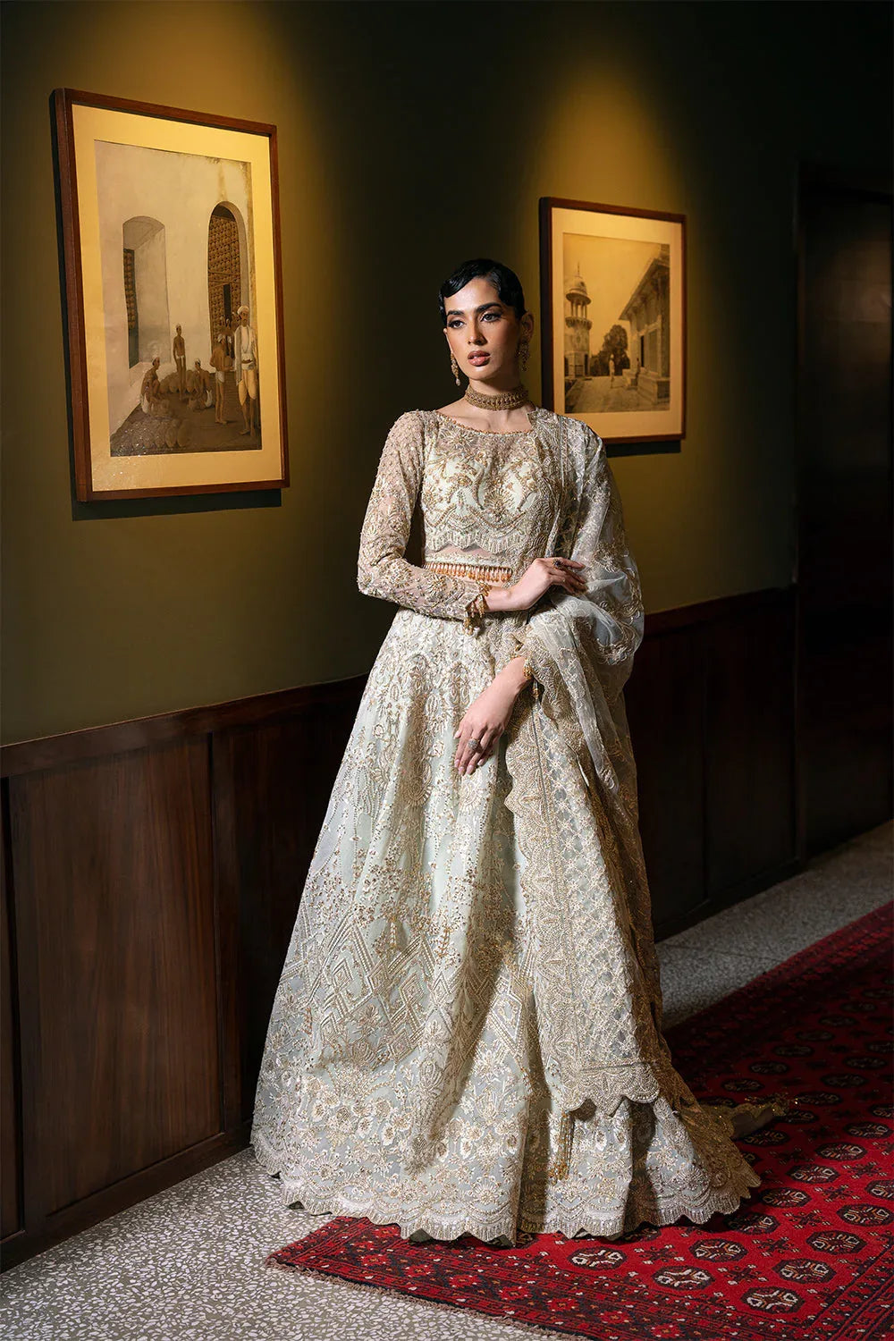 Saira Rizwan | Festive Formals 24 | LUCENT-SRF-D-02 - Aqsa Fabrics