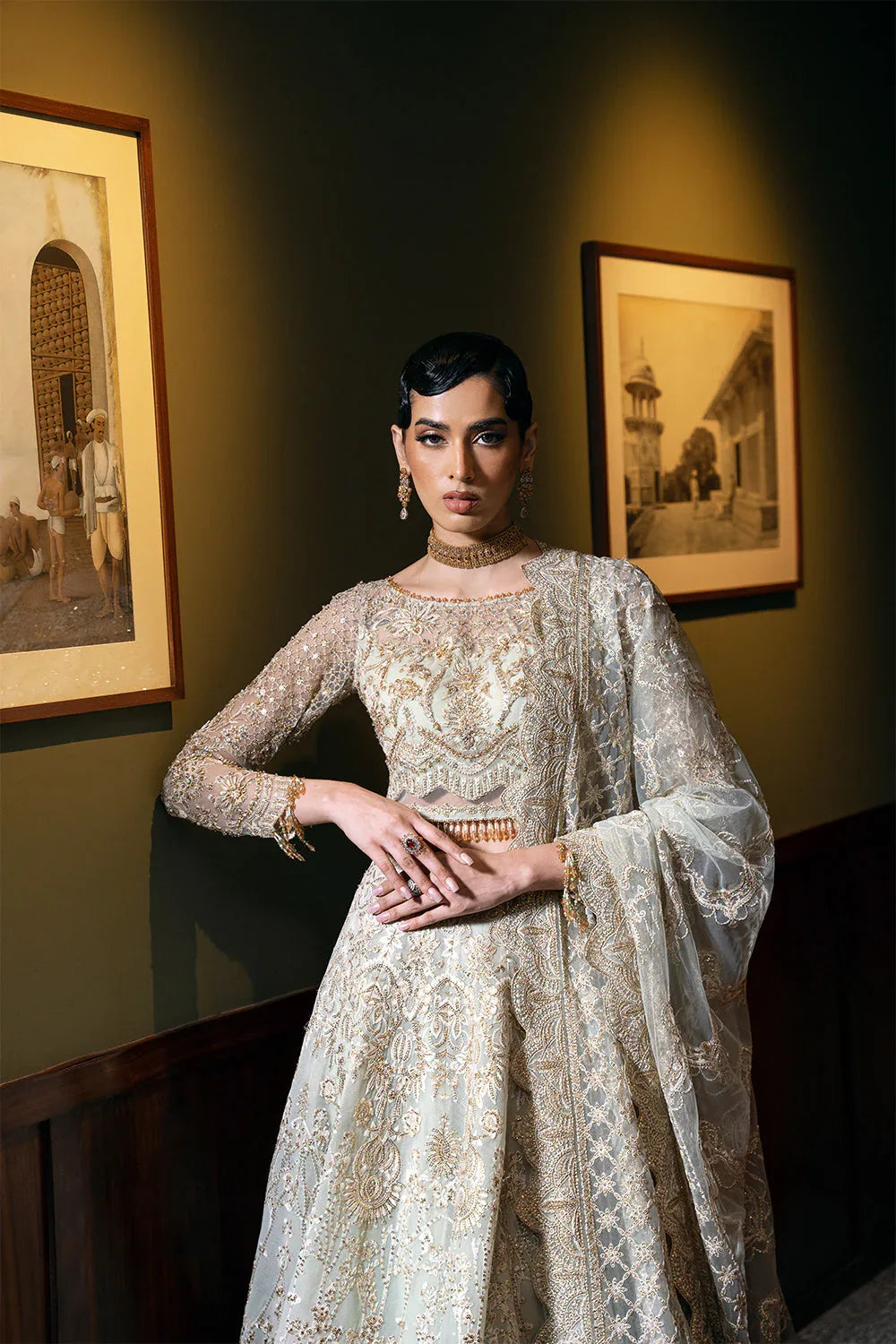 Saira Rizwan | Festive Formals 24 | LUCENT-SRF-D-02 - Aqsa Fabrics