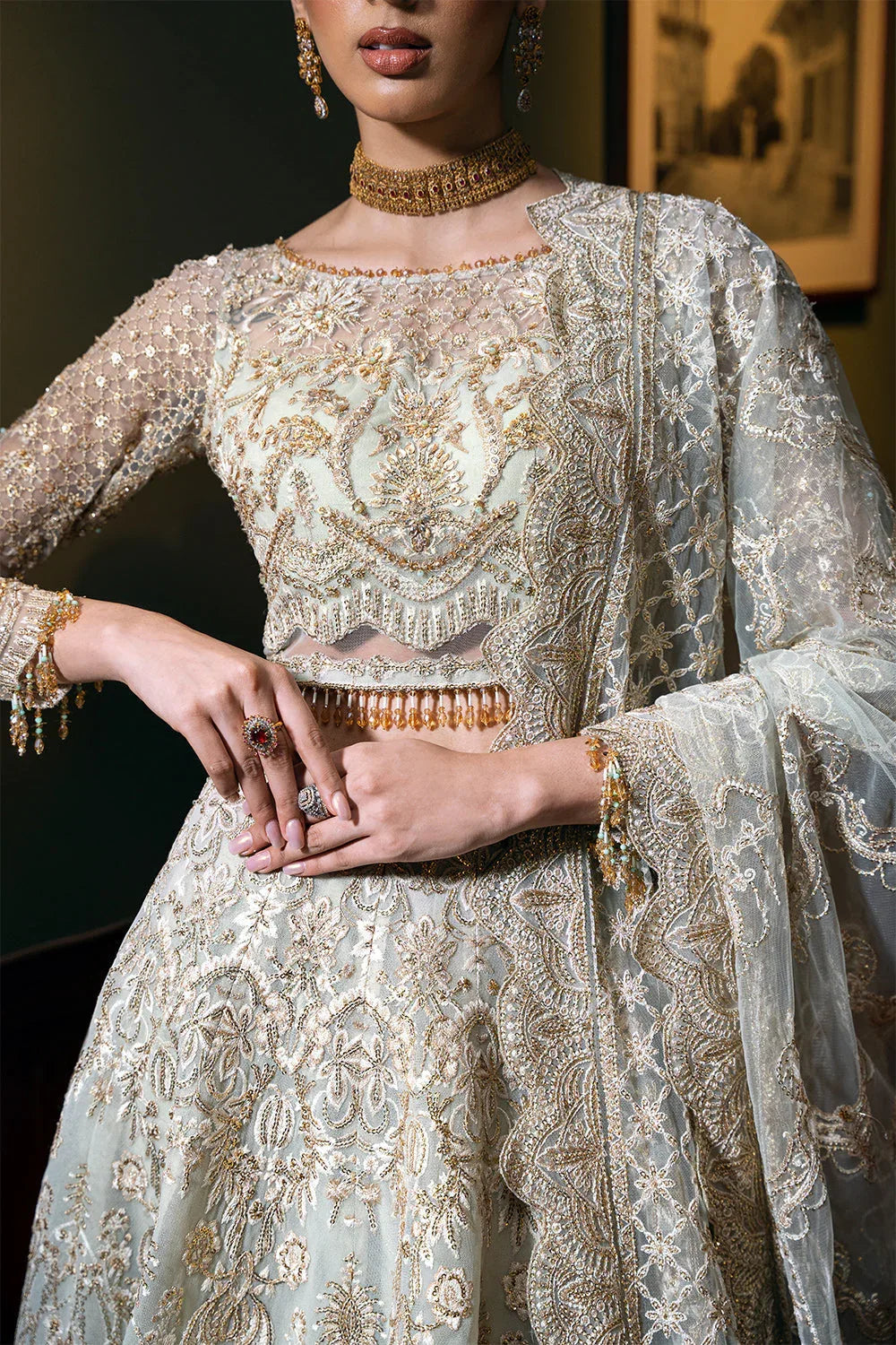 Saira Rizwan | Festive Formals 24 | LUCENT-SRF-D-02 - Aqsa Fabrics