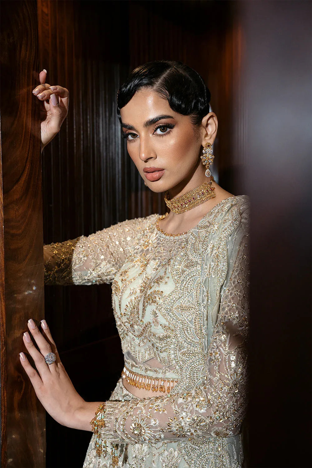 Saira Rizwan | Festive Formals 24 | LUCENT-SRF-D-02 - Aqsa Fabrics