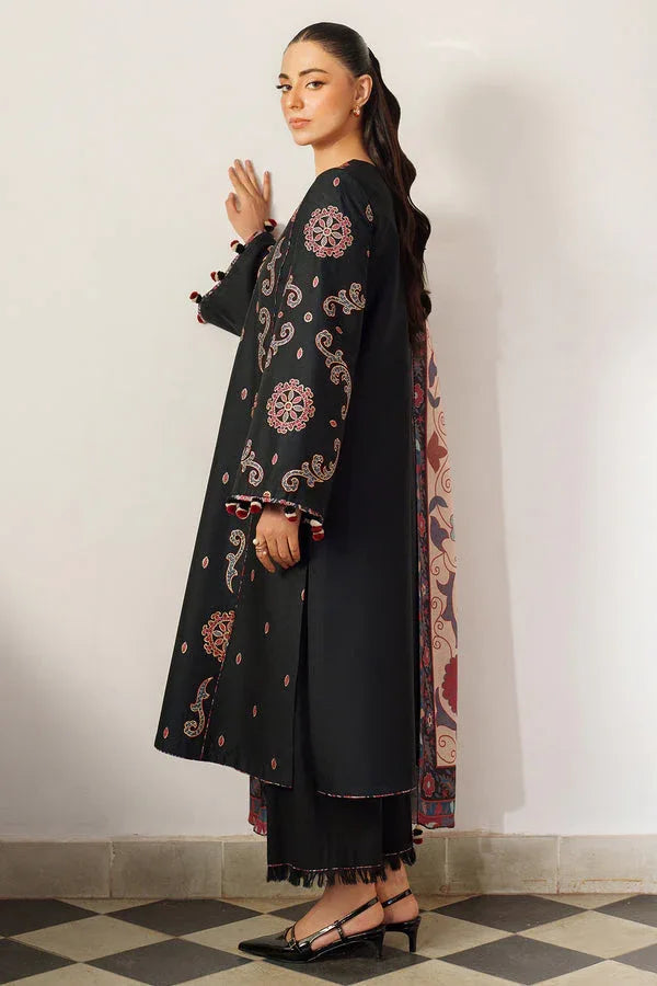 Jazmin | Winter 25 | UW-0152 D - Aqsa Fabrics
