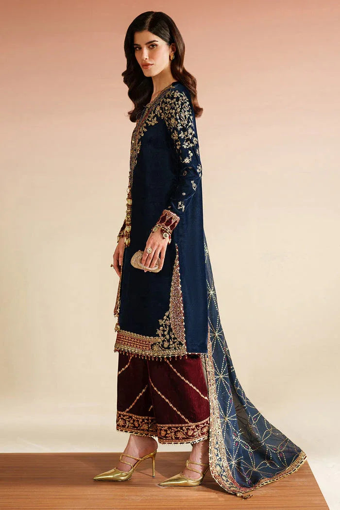 Jazmin | Velvet Vogue 25 | VVF D-7 - Aqsa Fabrics