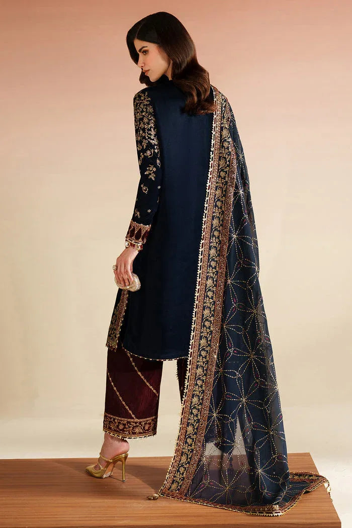 Jazmin | Velvet Vogue 25 | VVF D-7 - Aqsa Fabrics