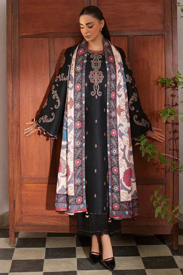 Jazmin | Winter 25 | UW-0152 D - Aqsa Fabrics