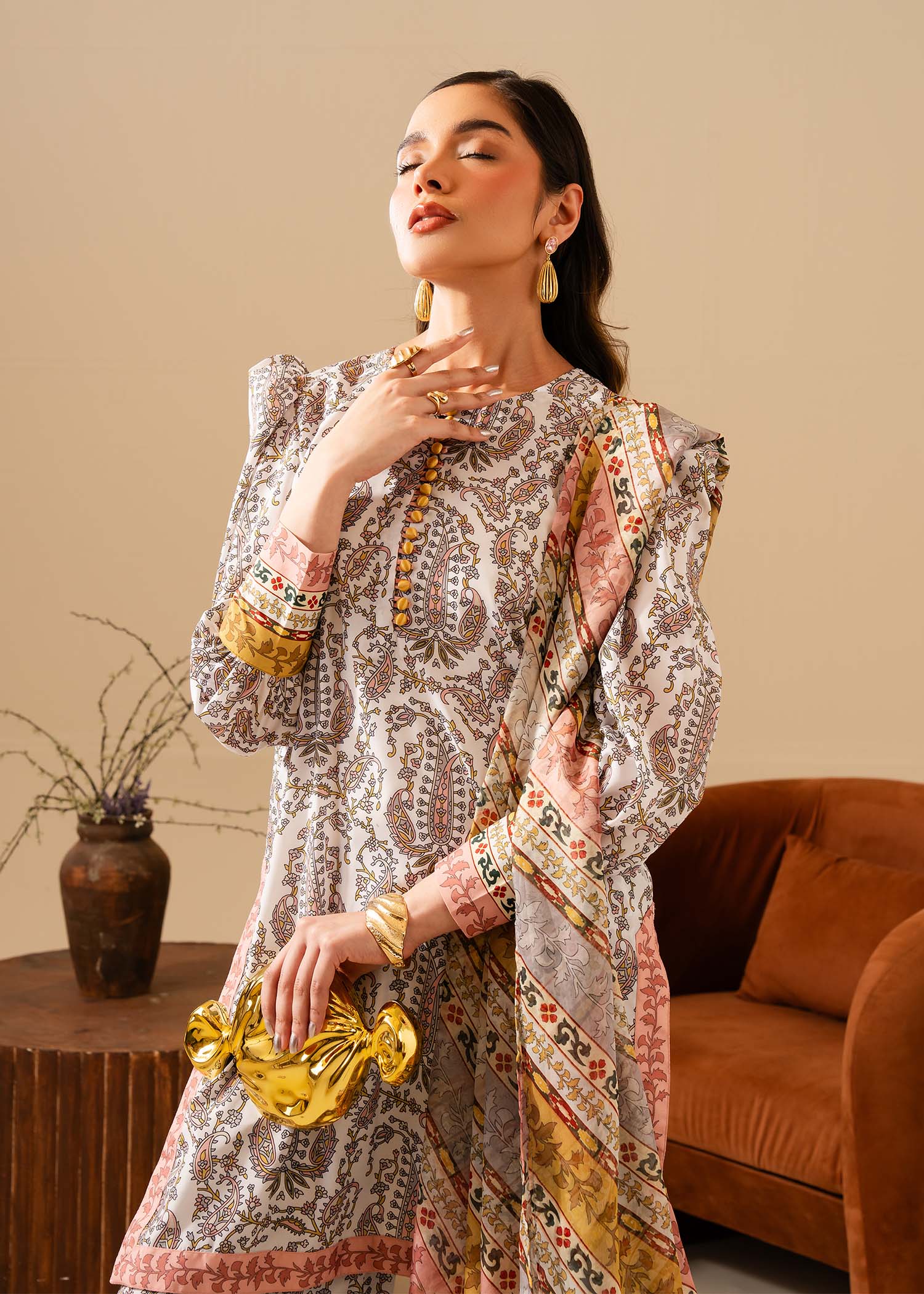 Maria Osama Khan | Retro Vol 3 | Milan - Aqsa Fabrics