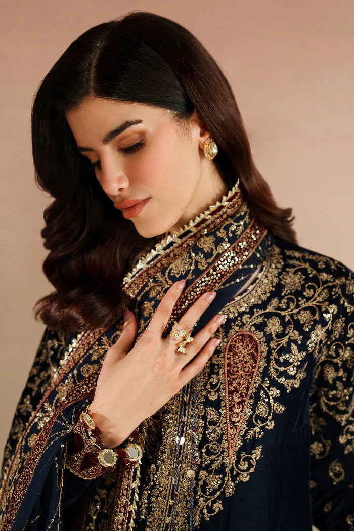 Jazmin | Velvet Vogue 25 | VVF D-7 - Aqsa Fabrics
