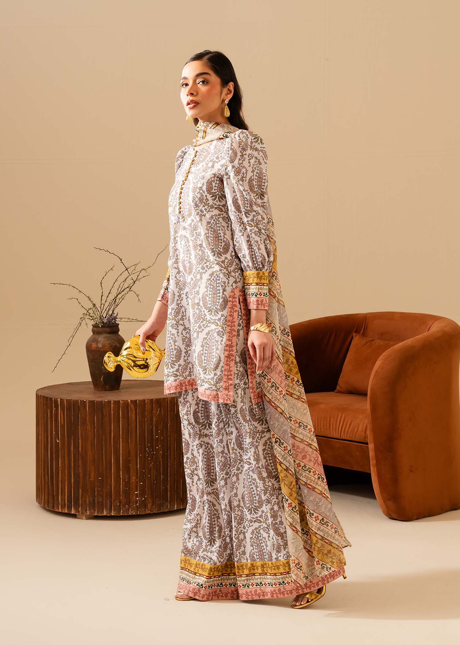 Maria Osama Khan | Retro Vol 3 | Milan - Aqsa Fabrics