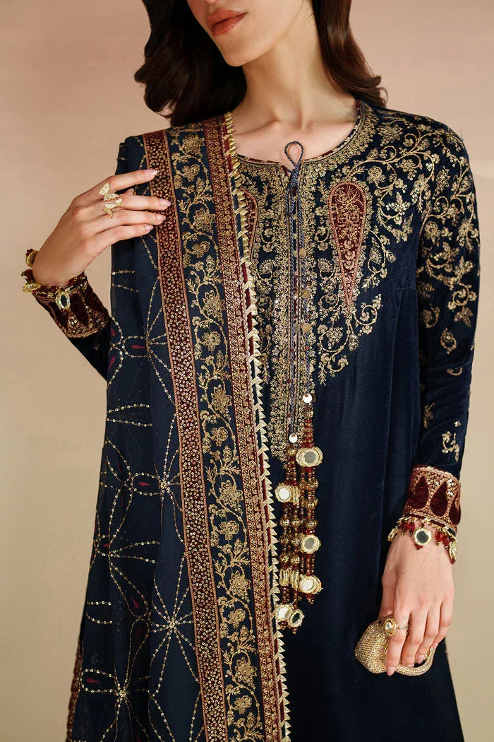 Jazmin | Velvet Vogue 25 | VVF D-7 - Aqsa Fabrics