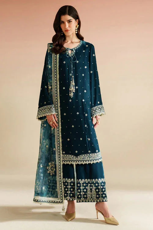 Jazmin | Velvet Vogue 25 | VVF D-2 - Aqsa Fabrics