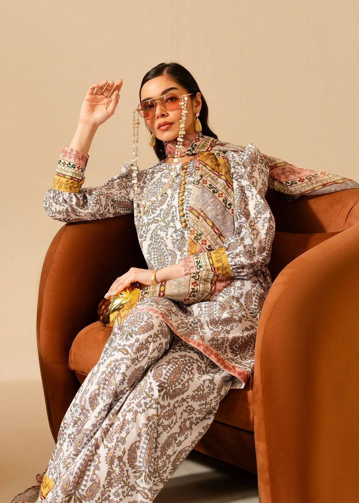 Maria Osama Khan | Retro Vol 3 | Milan - Aqsa Fabrics