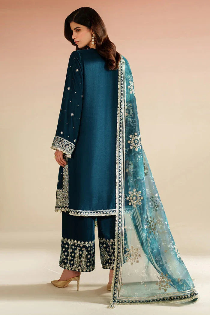 Jazmin | Velvet Vogue 25 | VVF D-2 - Aqsa Fabrics