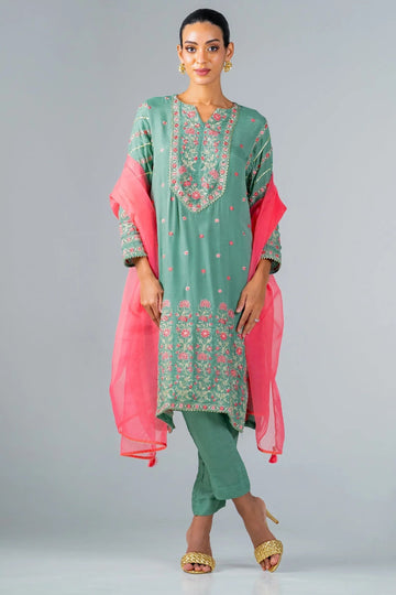 Ego | Diva Premium | NURA 3 PIECE - Aqsa Fabrics