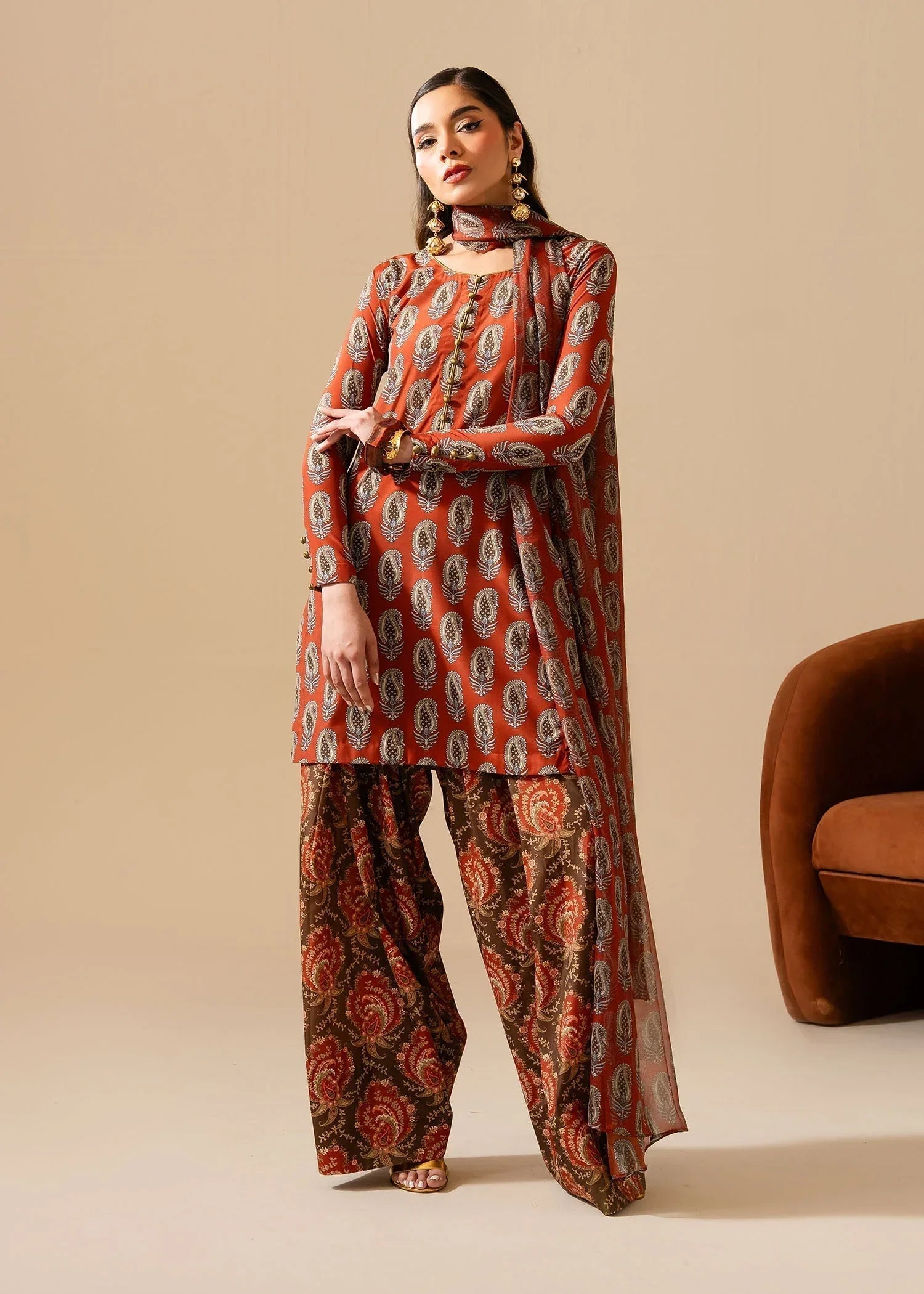 Maria Osama Khan | Retro Vol 3 | Lara - Aqsa Fabrics