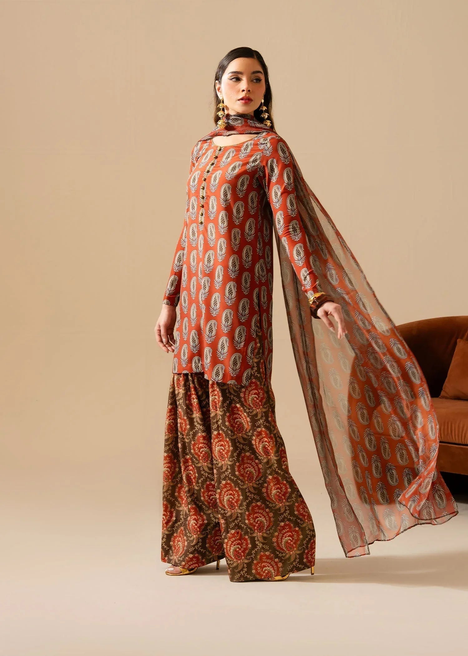 Maria Osama Khan | Retro Vol 3 | Lara - Aqsa Fabrics